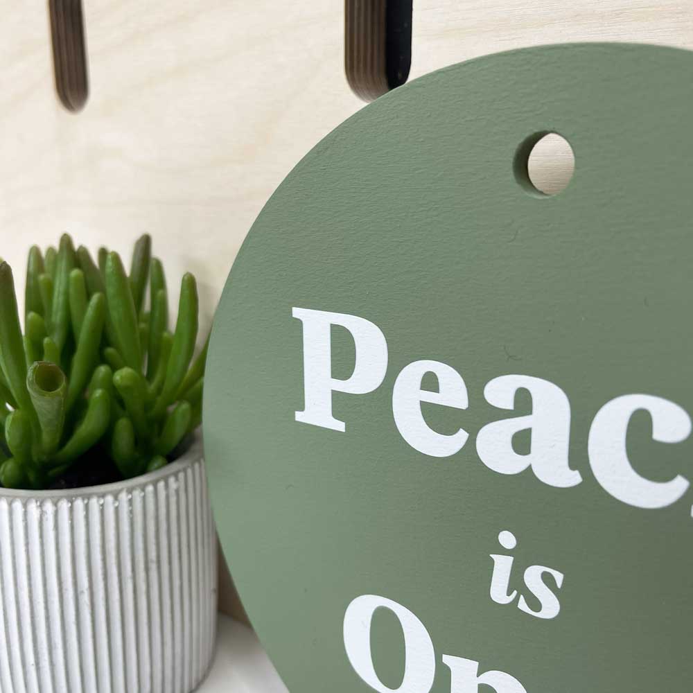 Open / Closed sign – Finch